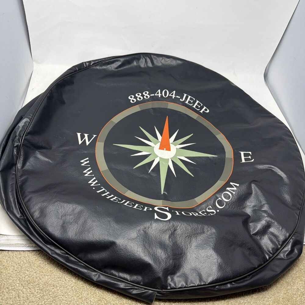 Jeep Compass 28” Spare Tire Cover Vinyl Wheel Protector Logo Graphic